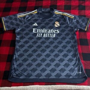 Real Madrid 2023-24 Adidas Away Jersey